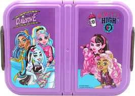 Monster High Clawsome daugiaskyrė pietų dėžutė, sumuštinių dėžutė