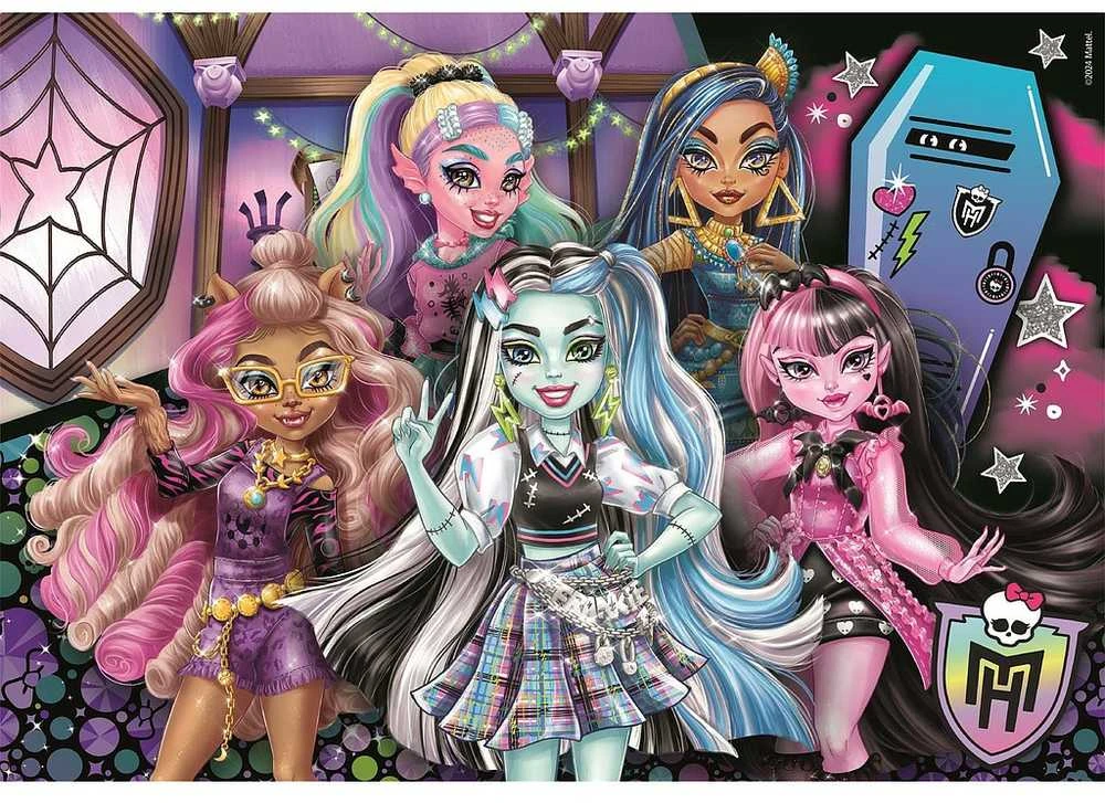 Clementoni Dėlionė 104 vnt. - Monster High