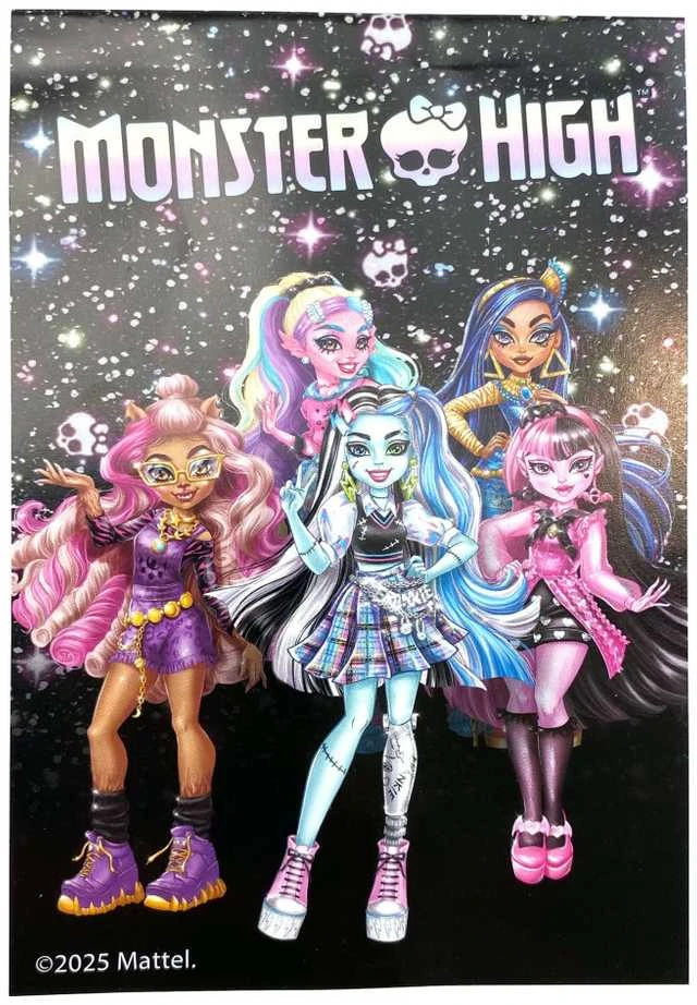 „Monster High Crew“ kanceliarinių prekių rinkinys, 5 vnt.