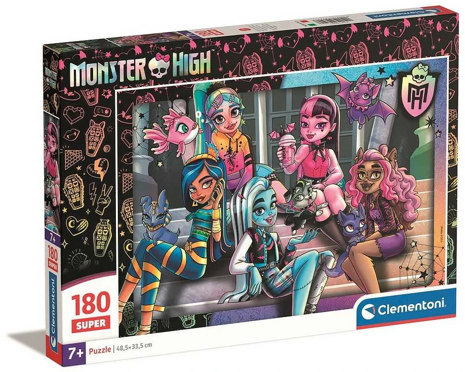 Clementoni Dėlionė 180 vnt. - Monster High