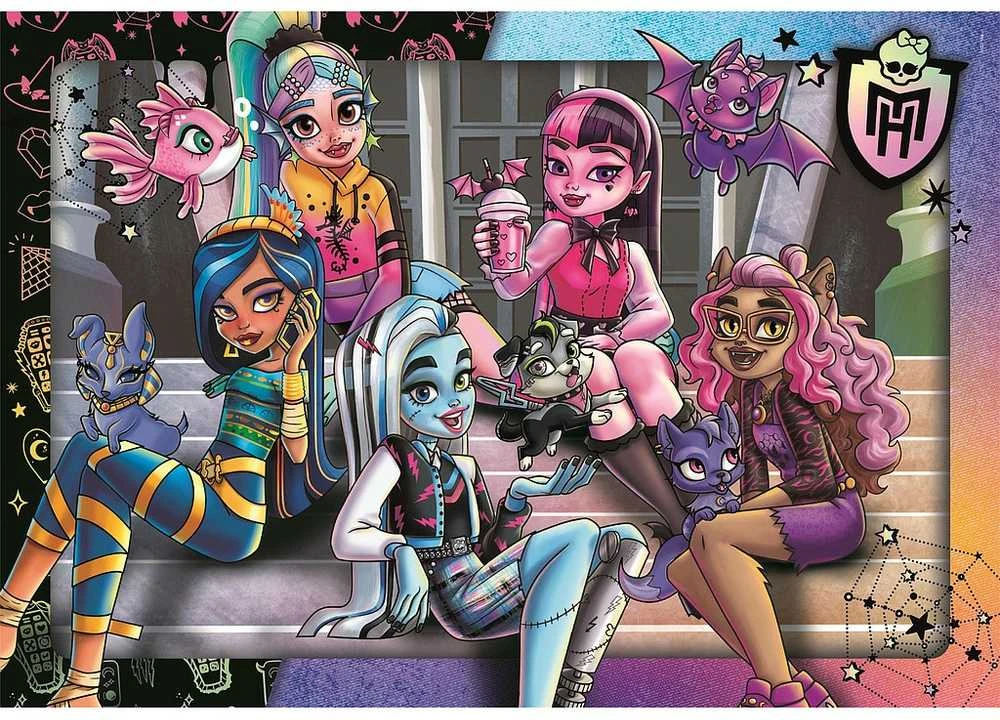 Clementoni Dėlionė 180 vnt. - Monster High