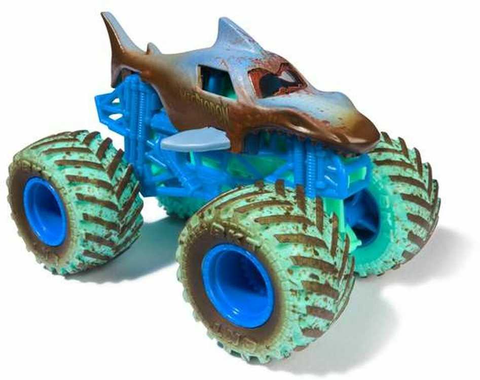 MONSTER JAM 1:64 spalvą keičiantis visureigis Mud Blasters, asort., 6072638
