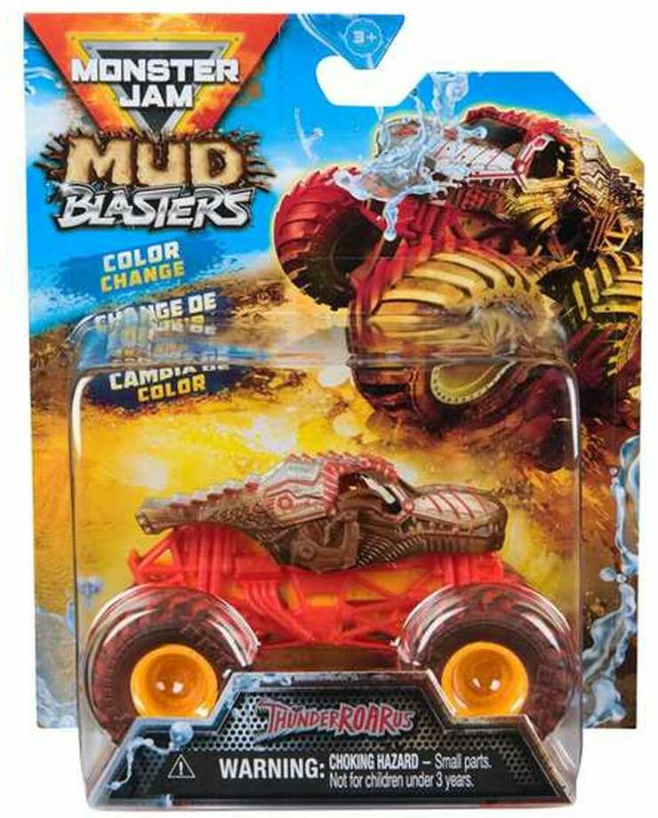MONSTER JAM 1:64 spalvą keičiantis visureigis Mud Blasters, asort., 6072638