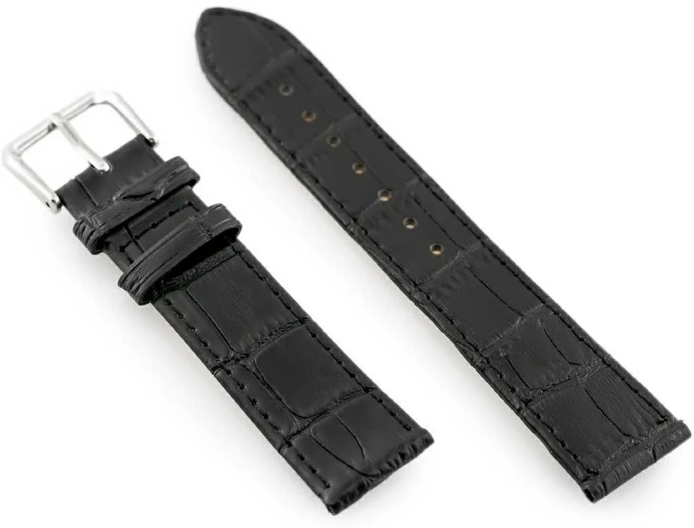 Moteriškas laikrodis DANIEL WELLINGTON Bound Juodas Crocodile Rose Gold 24mm DW00100698 + BOX