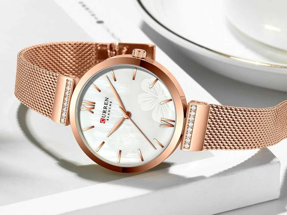 Laikrodis WOMEN'S WATCH G. ROSSI - 10411A-6F3 ON PASK (zg714g) + BOX