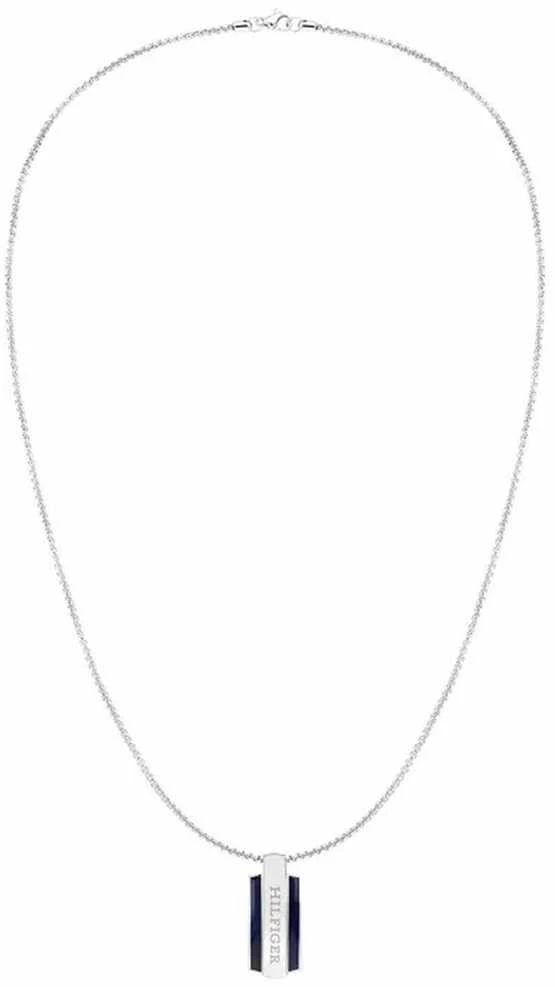 Parker Tommy Hilfiger Stilingas vyriškas karoliai iš plieno Dog Tag 2790599