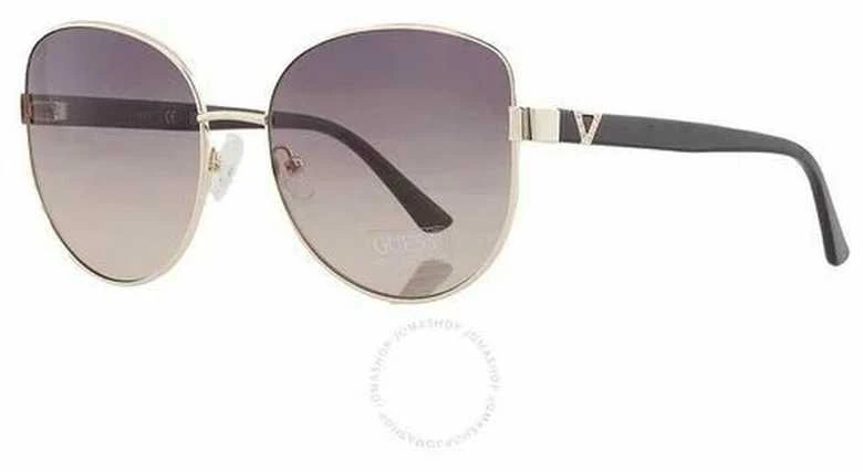 Akiniai GUESS GF6172-5932B. Akiniai przeciwsłoneczne, Kolor auksinė. Kobieta.