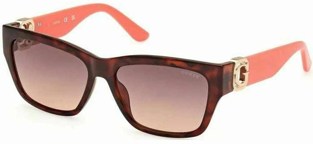 Guess GU00105 akiniai nuo saulės su vėžlio rašto rėmeliais