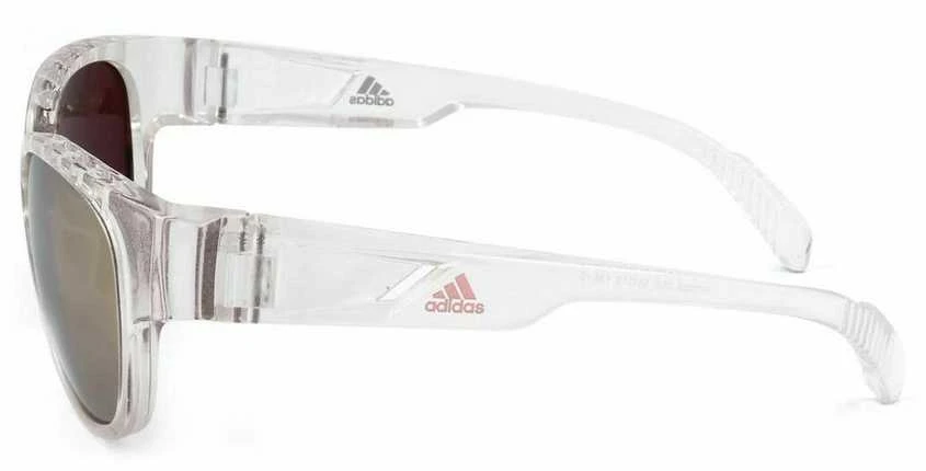 Adidas SP0009 skaidraus plastiko sportiniai akiniai