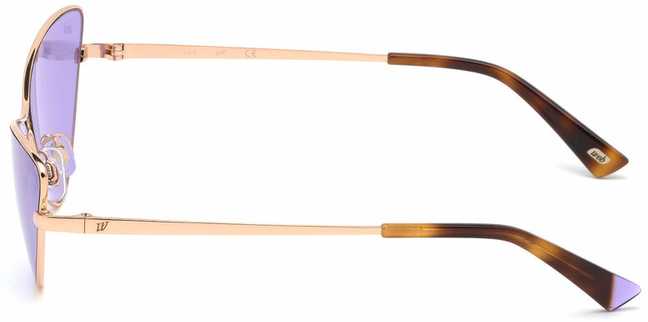 Akiniai WEB EYEWEAR WE0269-6533Y. Akiniai przeciwsłoneczne, Kolor auksinė. Kobieta.