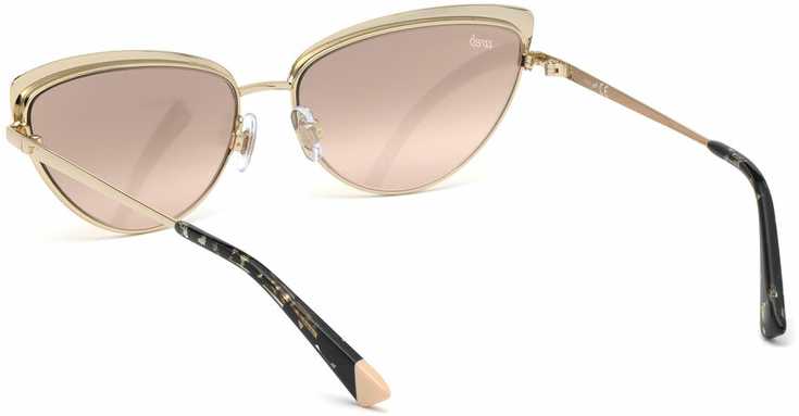 Akiniai WEB EYEWEAR WE0272-5932Z. Akiniai przeciwsłoneczne, Kolor auksinė. Kobieta.