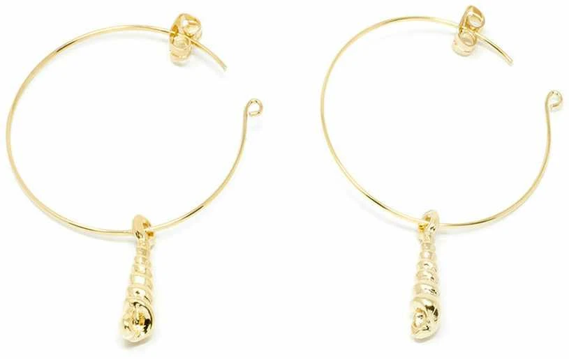 Shabama AGULLA earrings #auksinis glitter 1 u