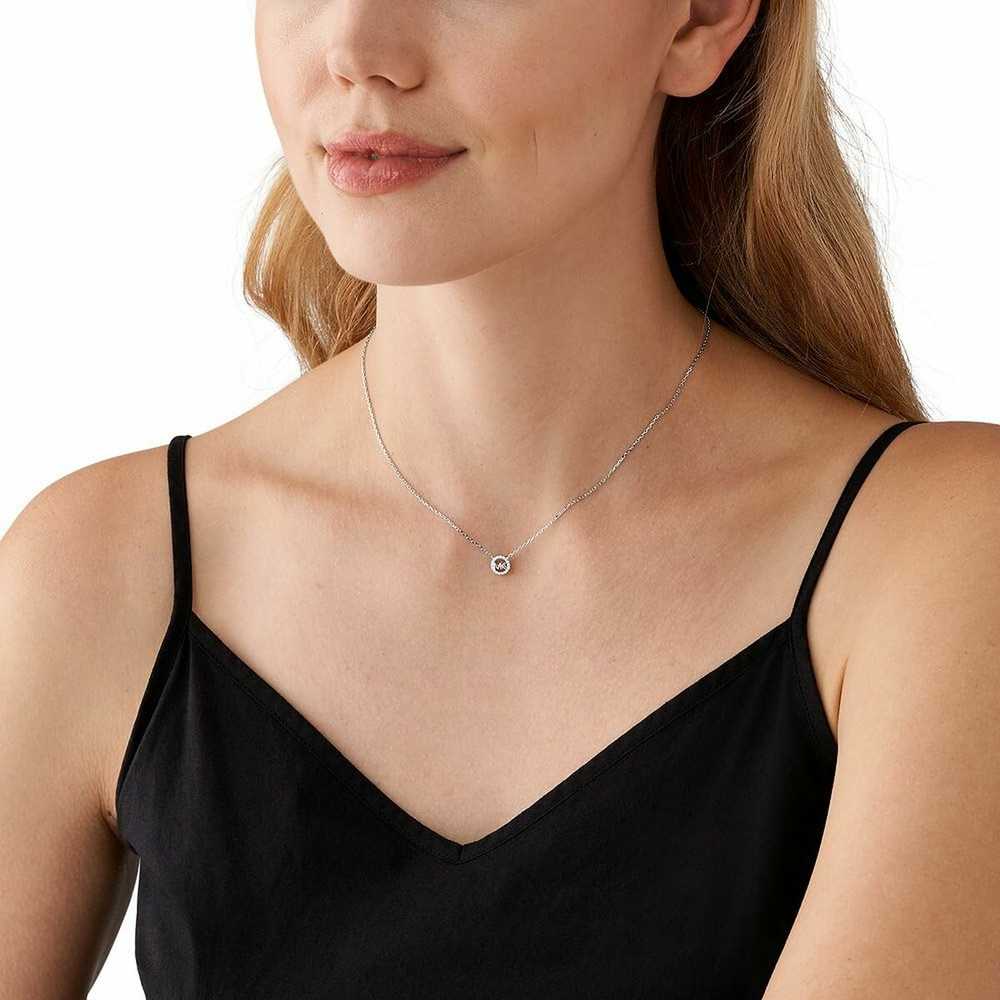 Michael Kors Fashion sidabrinis pakabukas with cubic zirconia MKC1726CZ040