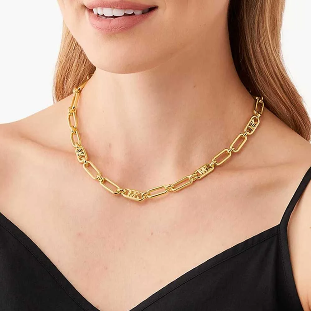 Michael Kors Stylish auksinis-plated chain Premium MKJ828400710