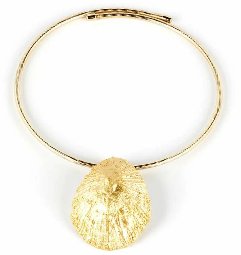 Shabama CALOBRA ELÁSTICO collar #oro brillo 1 u