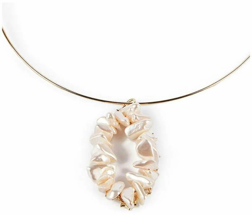 Shabama MISSISSIPPI LUXE pakabukas #PERLAS #shiny auksinis 1 u
