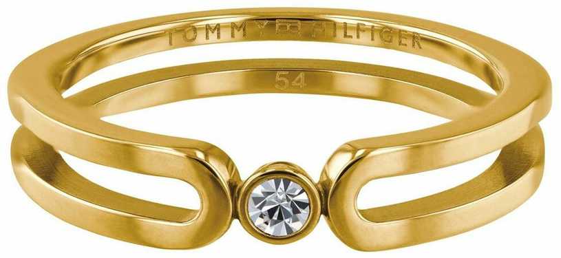 TOMMY HILFIGER papuošalai 2780101C. Žiedas, spalvota auksinė. Moterims.