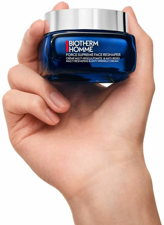 Biotherm Homme Force Supreme Face Reshaper Kreminis veido kremas vyrams, 50 ml
