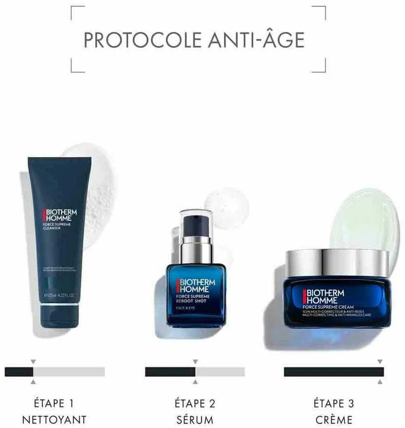 Biotherm Homme Force Supreme Face Reshaper Kreminis veido kremas vyrams, 50 ml