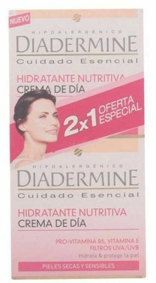 "Diadermine" maitinamasis drėkinamasis dieninis kremas 50 ml 2 dalių rinkinys
