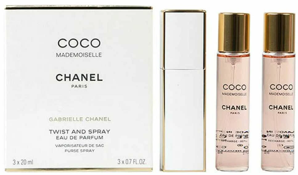 Chanel Coco Mademoiselle EDP parfumuotas vanduo moterims, 3x20 ml