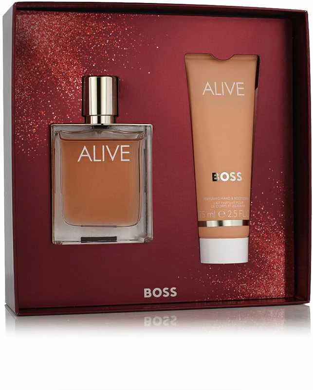 Hugo Boss Alive EDP rinkinys moterims (EDP, 50 ml + kūno losjonas, 75 ml)