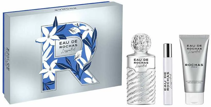 Rochas Eau de Rochas LEssentiel EDP Purškiklis 100ml Set 3 Pieces