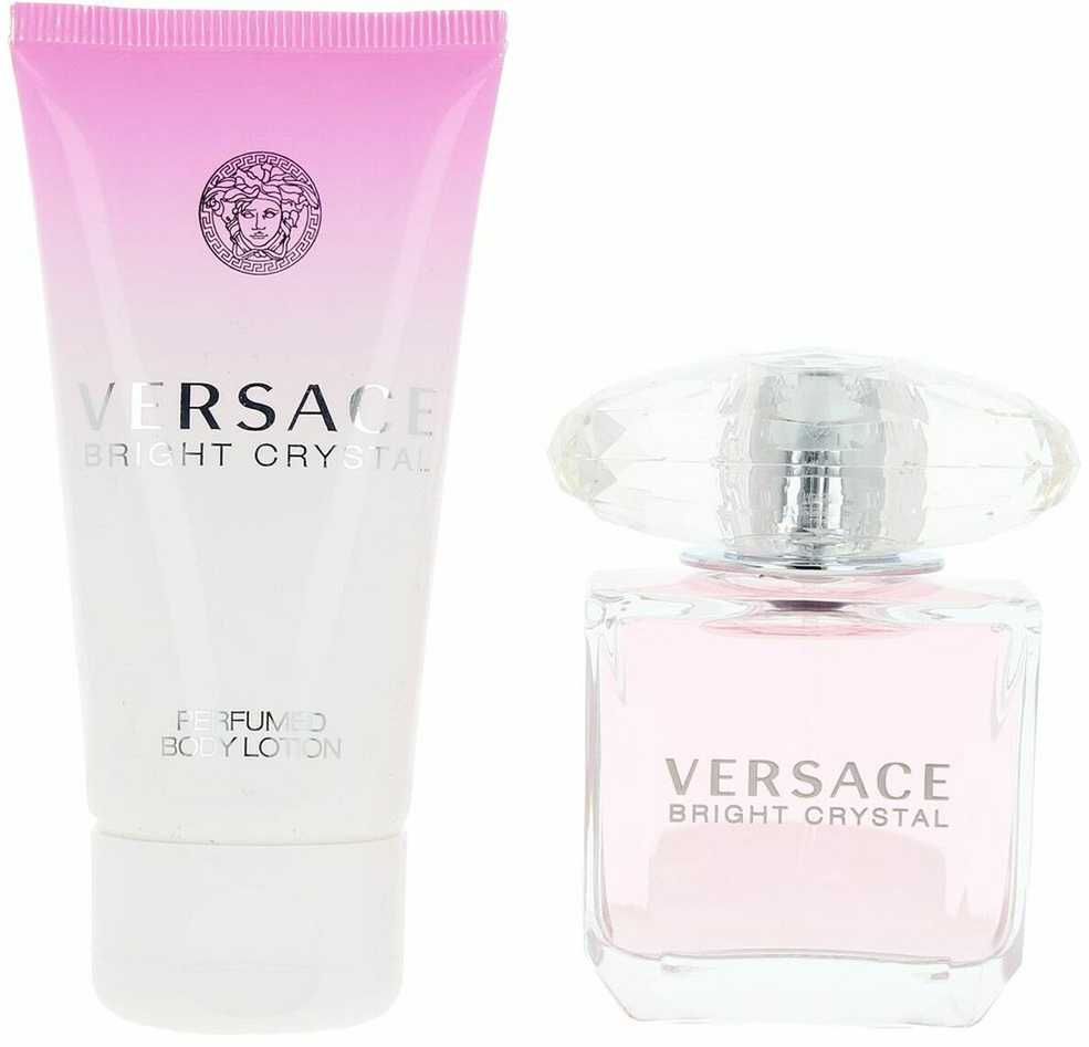 Kvepalų rinkinys moterims Versace Bright Crystal (EDT, 30 ml + kūno losjonas, 50 ml)
