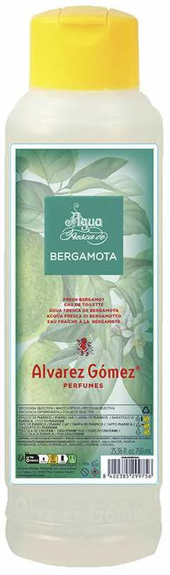 Alvarez Gómez Colonia Alvarez Gomez Bergamota, 750 ml