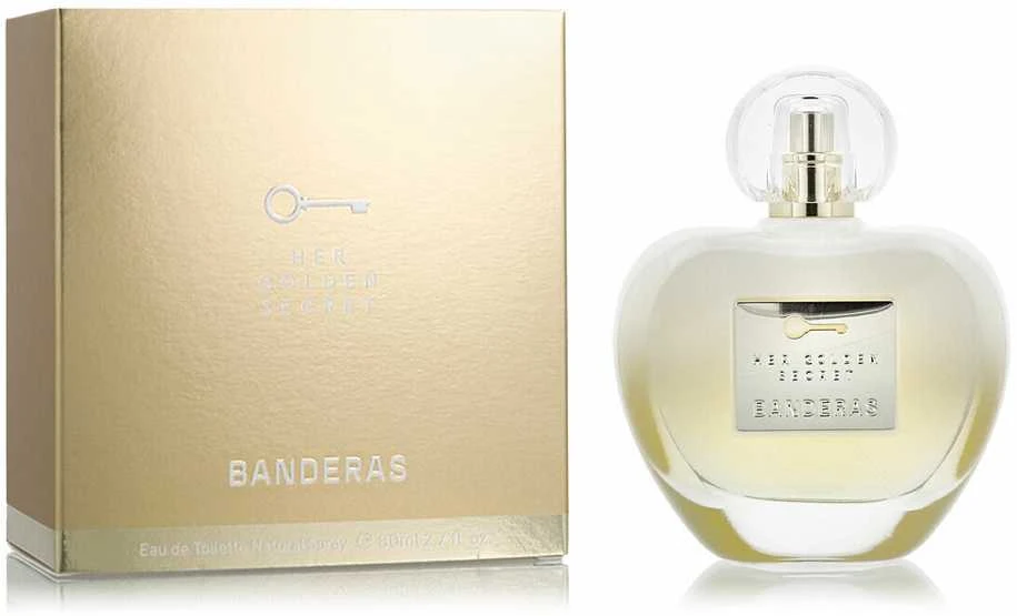 Antonio Banderas A. Banderas Her Golden Secret EDT tualetinis vanduo moterims, 80 ml