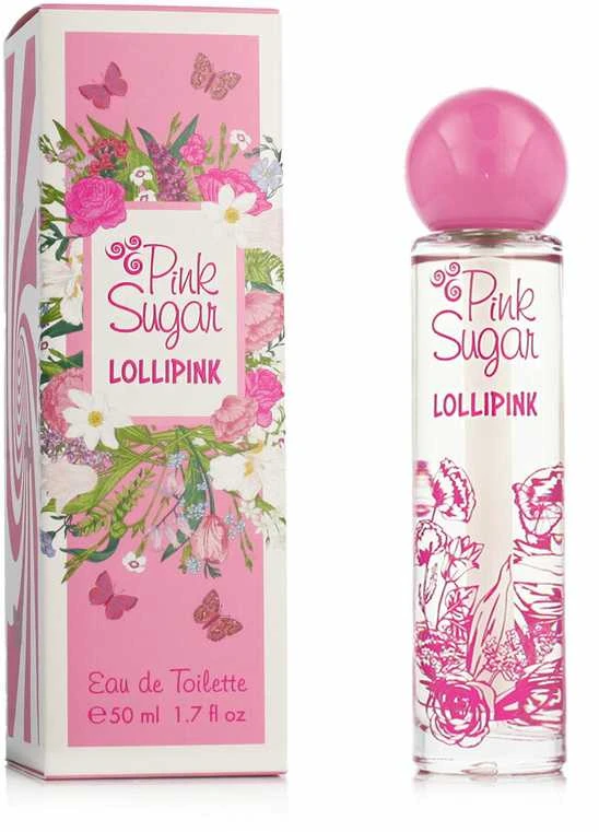 Aquolina Rožinė Sugar Rožinė Sugar Lollipink EDT tualetinis vanduo moterims, 50 ml