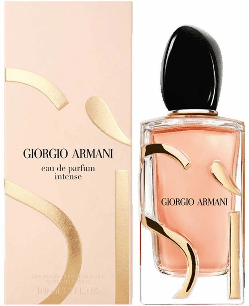 Giorgio Armani Si EDP parfumuotas vanduo Intense EDP parfumuotas vanduo moterims, 100 ml
