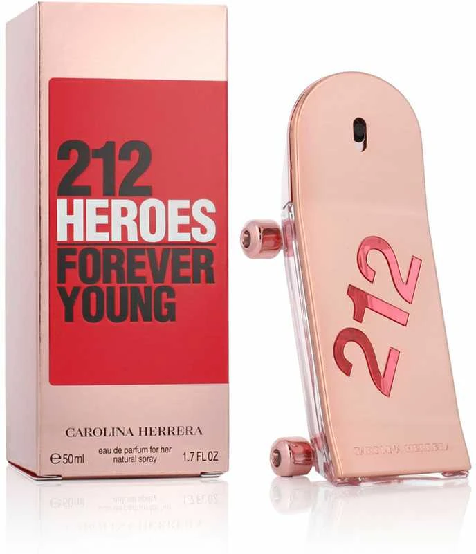 Kvepalai moterims Carolina Herrera 212 Heroes For Her EDP, 50 ml