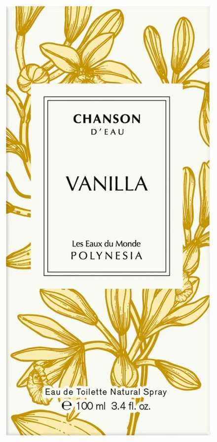 Chanson d´Eau Vanilla EDT tualetinis vanduo moterims, 100 ml