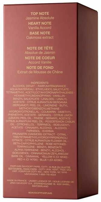 Davidoff Cool Eliksyras Woman Parfum Intense EDP Purškiklis, 50 ml