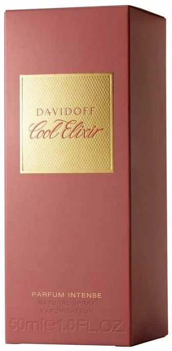 Davidoff Cool Eliksyras Woman Parfum Intense EDP Purškiklis, 50 ml