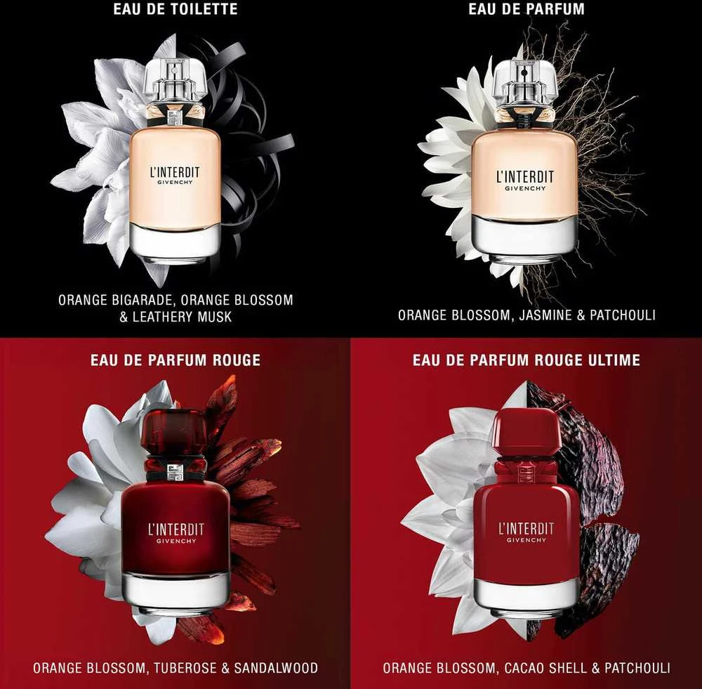 Kvepalai moterims Givenchy L'Interdit Rouge Ultime EDP, 35 ml