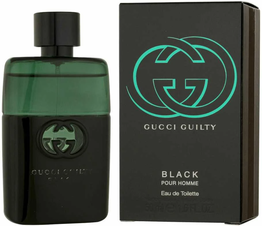 Gucci Guilty Juodas Pour Homme EDT tualetinis vanduo vyrams, 50 ml