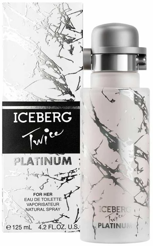 Iceberg Twice Platinum Women EDT tualetinis vanduo, 125 ml