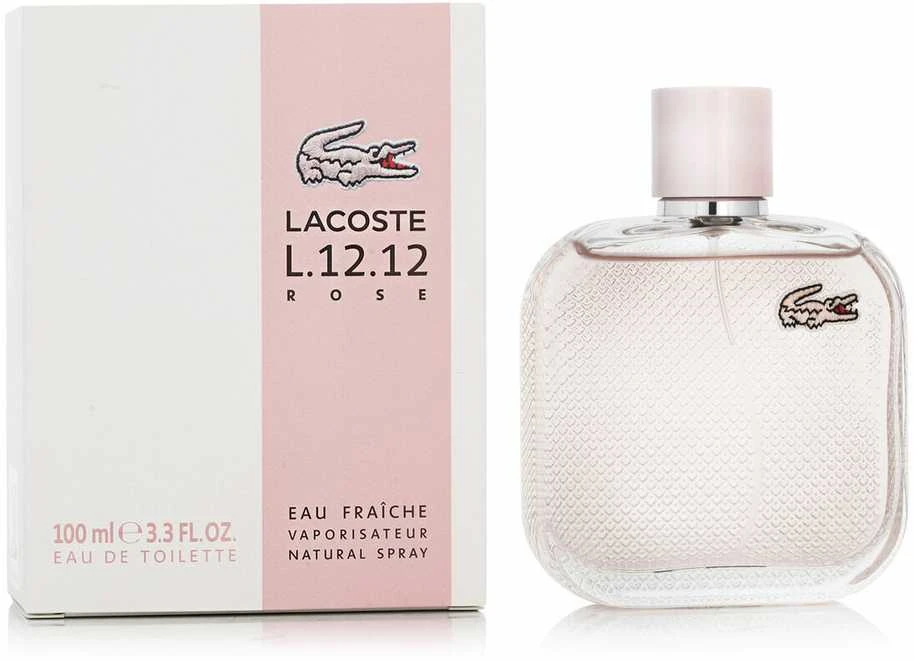 Lacoste Eau de Lacoste L.12.12 Rose Eau Fraiche EDT tualetinis vanduo moterims, 100 ml