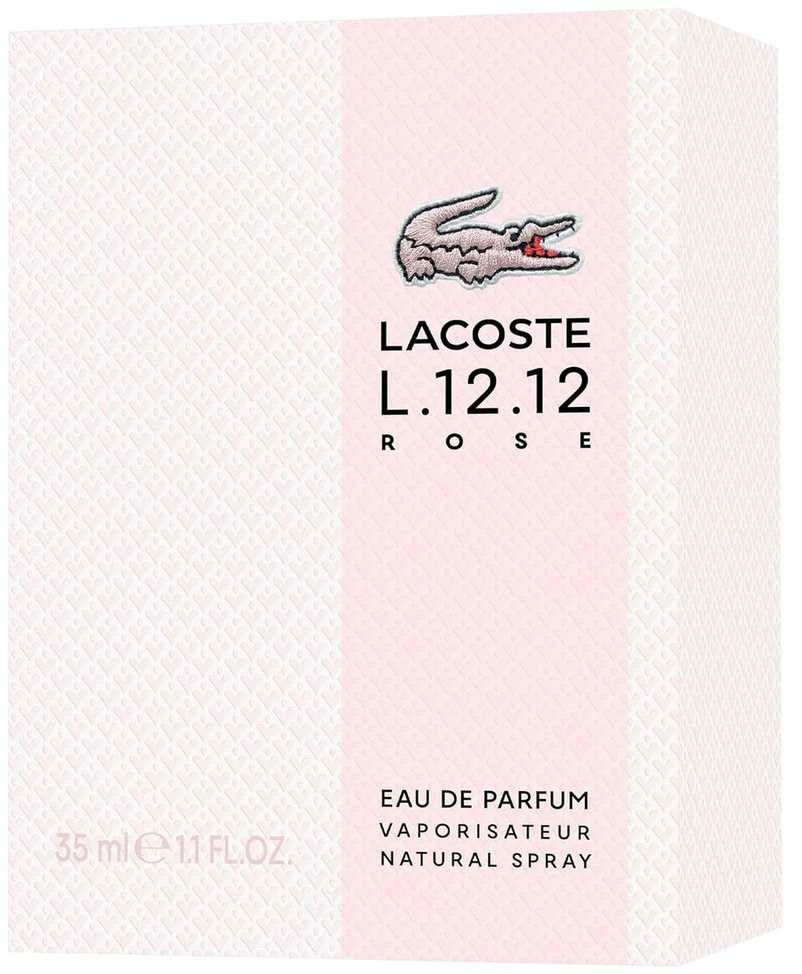 Lacoste L.12.12 Rose Eau De Perfume Purškiklis kvepalai moterims 35ml