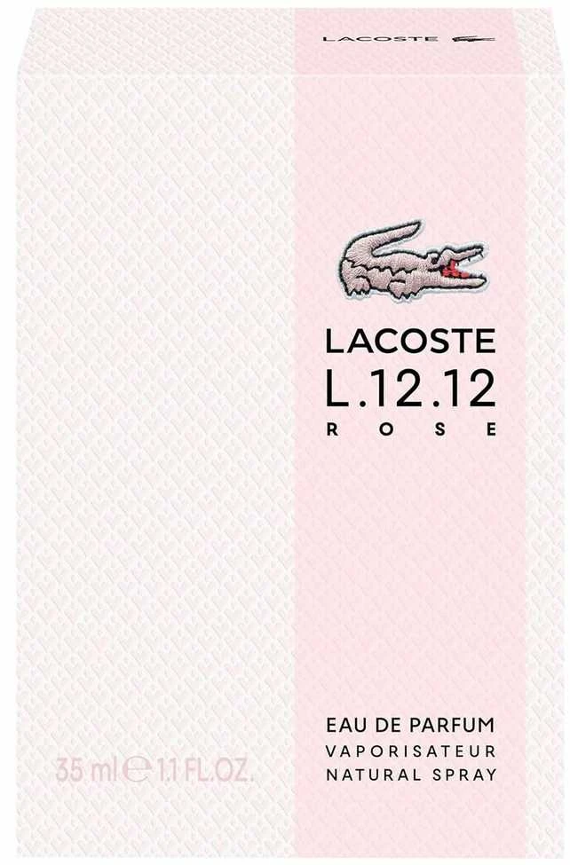 Lacoste L.12.12 Rose Eau De Perfume Purškiklis kvepalai moterims 35ml