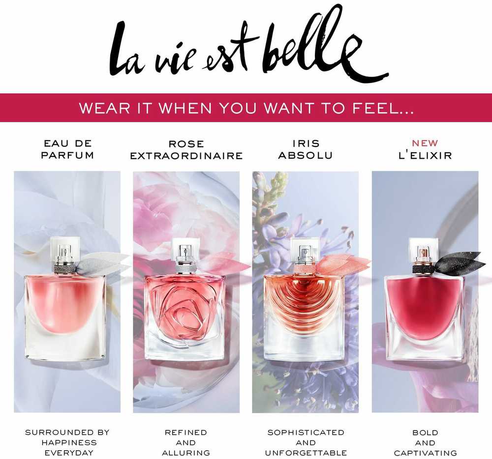 Lancome La Vie Est Belle Eliksyras EDP Purškiklis Refill, 100 ml