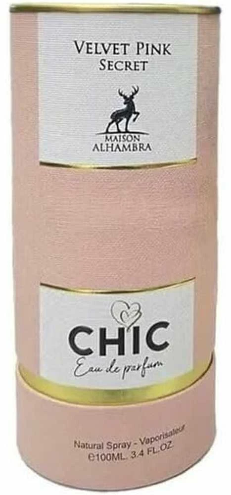 Maison Alhambra Chic Velvet Rožinė Secret EDP parfumuotas vanduo moterims, 100 ml