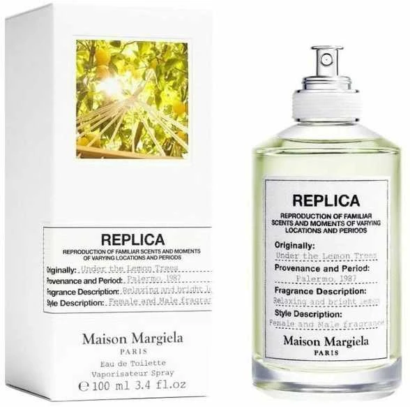 Maison Margiela Replica Under The Lemon Trees EDT tualetinis vanduo Unisex, 100 ml