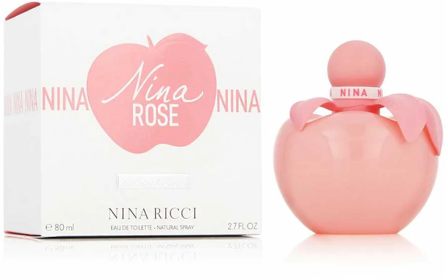 Nina Ricci "Nina Rose" tualetinis vanduo, purškiamas 80ml