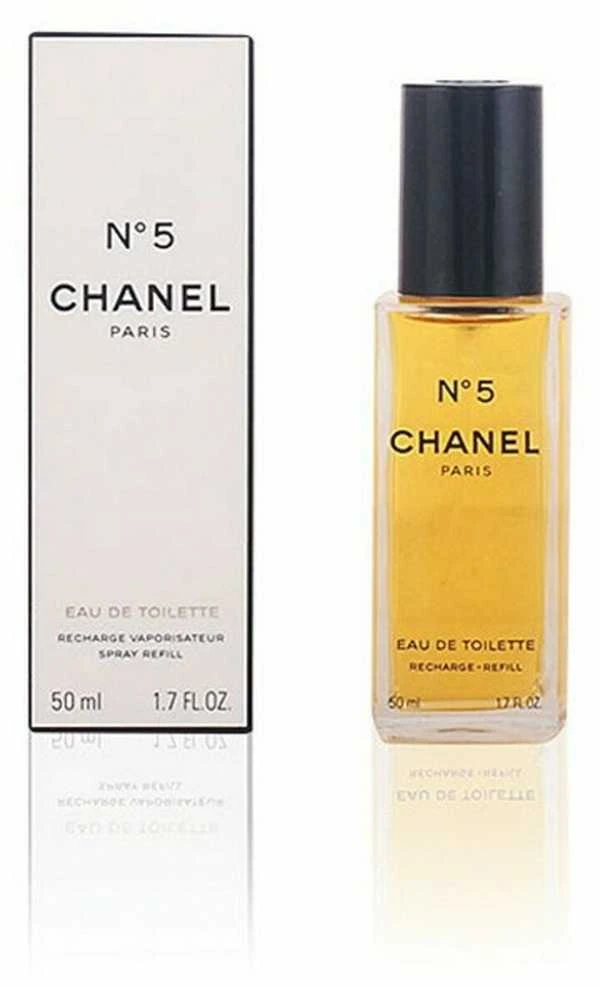 Chanel No 5 EDT tualetinis vanduo Refill moterims, 50 ml