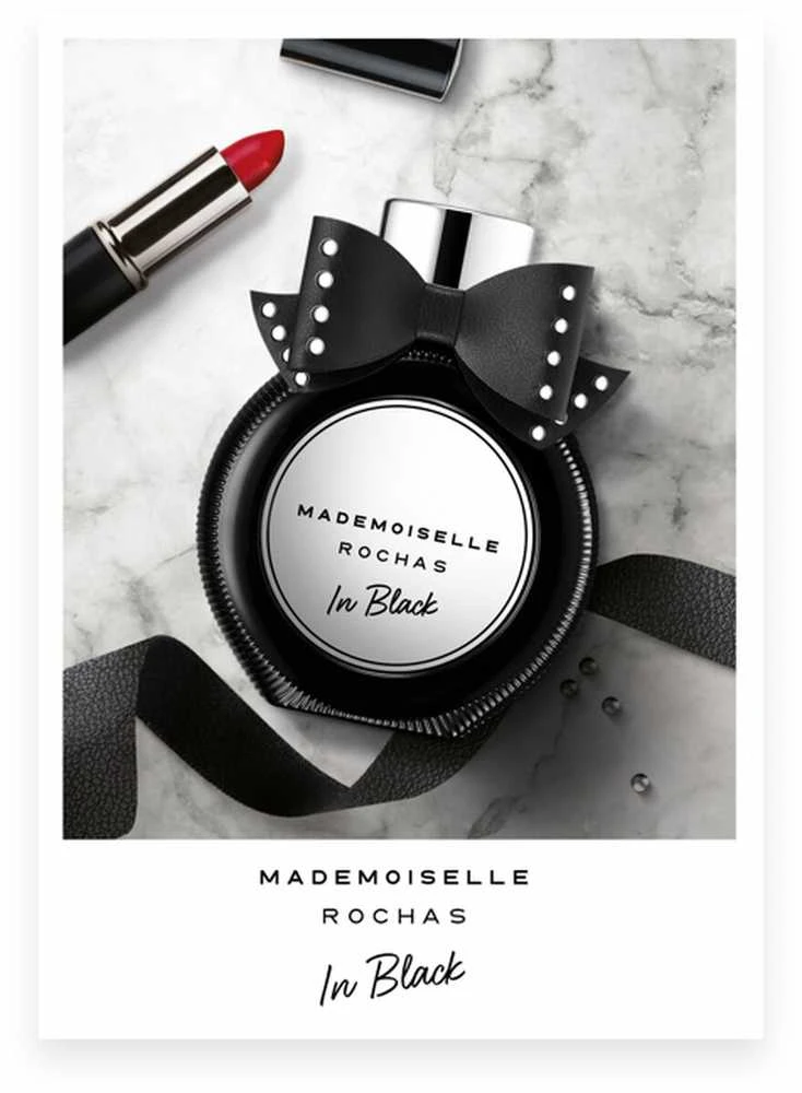 Rochas Mademoiselle Rochas In Juodas EDP parfumuotas vanduo moterims, 90 ml