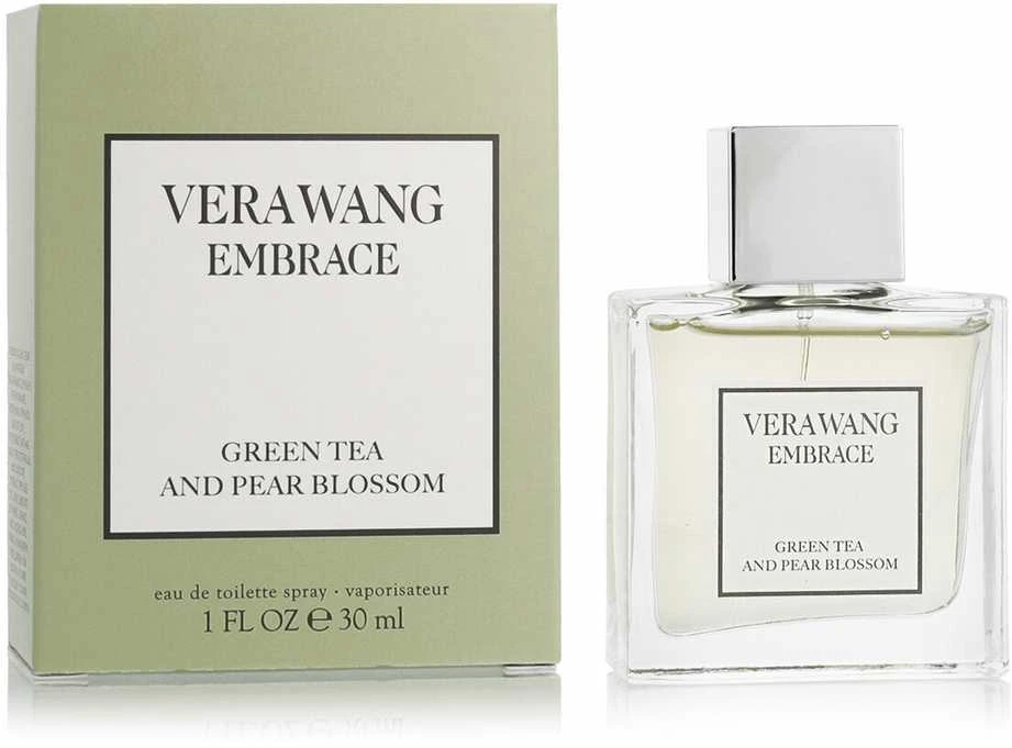 Vera Wang Embrace Žalias Tea And Pear Blossom EDT tualetinis vanduo moterims, 30 ml