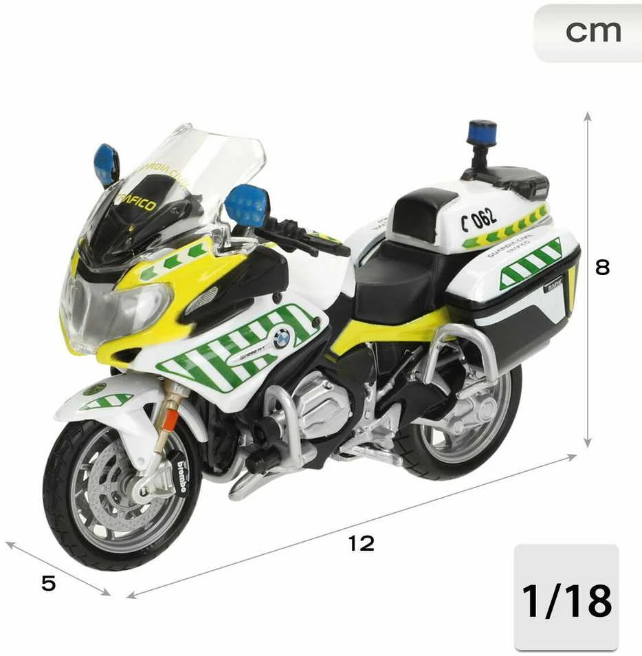 BURAGO Motociklas BMW Bmw R 1200 Rt Guardia Civil 1:18